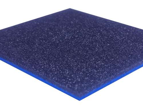 Semperfli Double Decker Foam Medium (7mm) Black & Blue